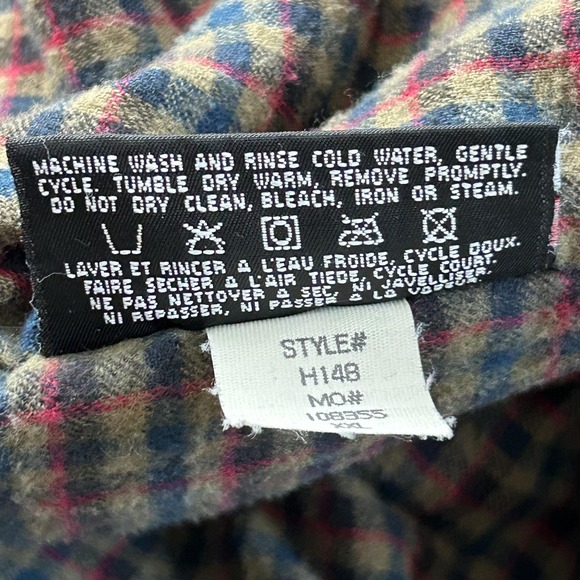 L.L.Bean Men's XXL Field Coat Barn Jacket Tan Canvas w/ Primaloft Liner USA - Picture 13 of 16